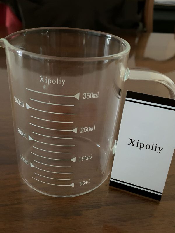 Xipoliy Measuring cups, process selection glass measuring cup, transparent on Sale