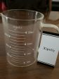 Xipoliy Measuring cups, process selection glass measuring cup, transparent on Sale