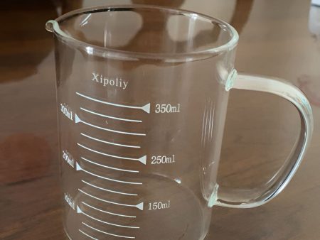 Xipoliy Measuring cups, process selection glass measuring cup, transparent on Sale