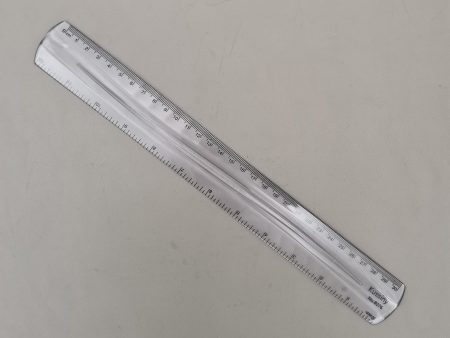 Kussiny office stationery, plastic measuring tool stationery transparent ruler Online Sale