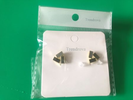 Trendrova East studies, 14K gold-plated fashion earrings earrings cufflinks Online