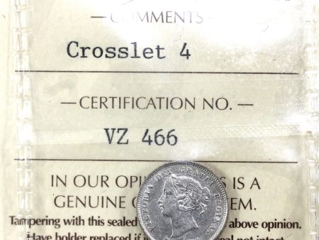 1874H Crosslet 4 Canada 5-cents ICCS Certified VF-20 For Cheap