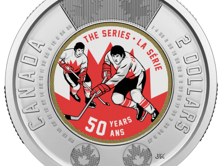 2022 Coloured 50th Ann. of the Summit Series Canada Two Dollar Brilliant Uncirculated (MS-63) Online