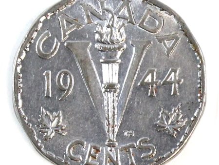 1944 Canada 5-cents Extra Fine (EF-40) For Discount