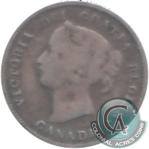 1898 Canada 5-cents Very Good (VG-8) For Sale