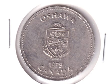 1979 Oshawa, Ontario, Souvenir Medallion: 1903 Oldsmobile Curved Dash Runabout Cheap