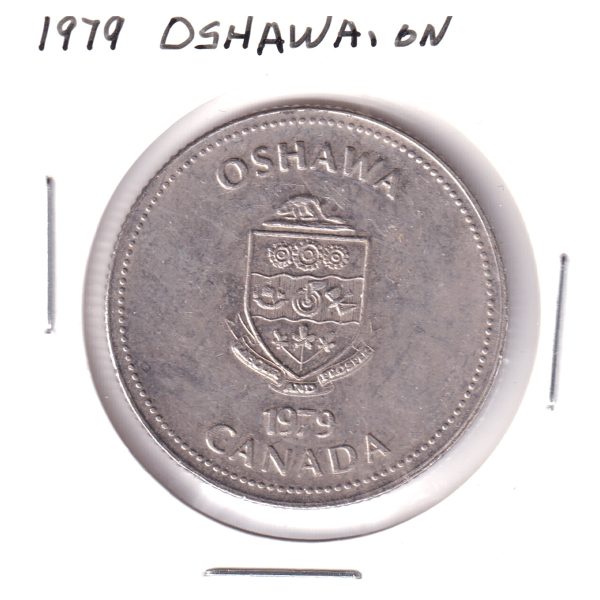 1979 Oshawa, Ontario, Souvenir Medallion: 1903 Oldsmobile Curved Dash Runabout Cheap