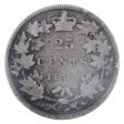 1885 Canada 25-cents ICCS Certified G-4 Supply