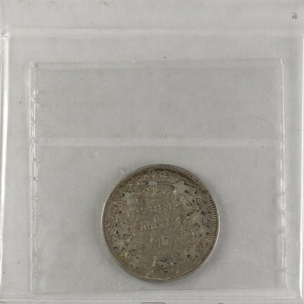 1883H Canada 25-cents ICCS Certified VG-10 Fashion