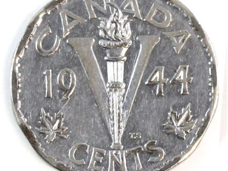 1944 Canada 5-cents VF-EF (VF-30) For Discount