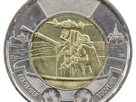 2016 Battle of the Atlantic Canada Two Dollar Brilliant Uncirculated (MS-63) Online