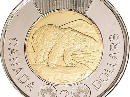 2018 Polar Bear Canada Two Dollar Brilliant Uncirculated (MS-63) Online Sale