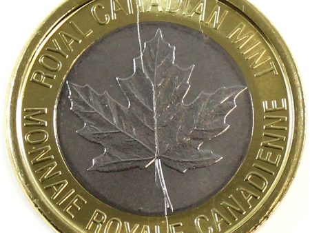 No Date Issued 2018 Canada Tri-Metal Test Token with (Die Crack) BU (MS-63) Sale