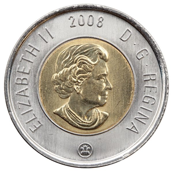 2008 Canada Two Dollar Brilliant Uncirculated (MS-63) For Sale