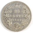 1882H Canada 25-cents Fine (F-12) $ on Sale