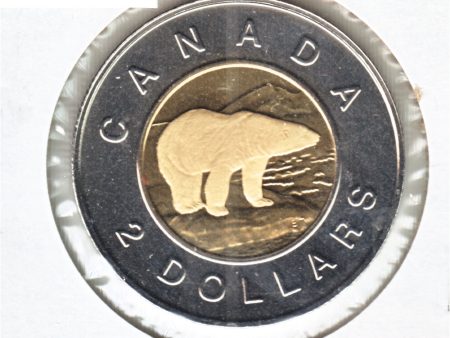 1999 Polar Bear Canada Two Dollar Proof Like (Mint Set Issue Only) Sale