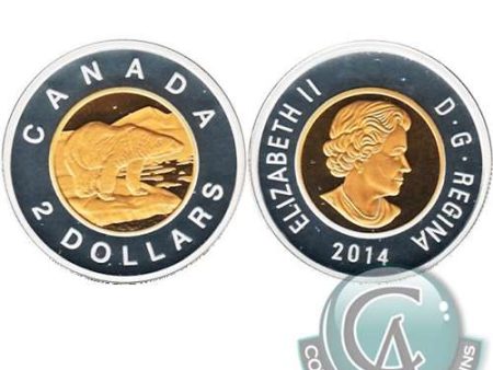 2014 Canada Two Dollar Silver Proof (No Tax) Discount