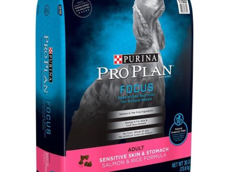 Purina Pro Plan Focus Sensitive Skin & Stomach Formula Salmon & Rice Formula Dry Dog Food For Sale