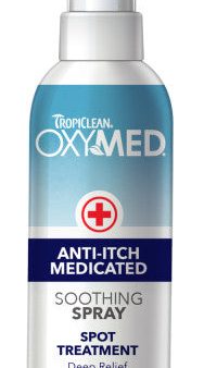 TropiClean OxyMed Medicated Anti itch Spray for Pets Online Sale